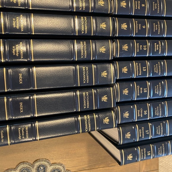 Encyclopedia BRITANNICA 1768 gold edition rare - Picture 6 of 6